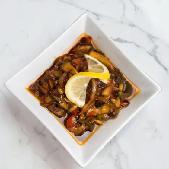 Eggplant Iraqi Salad