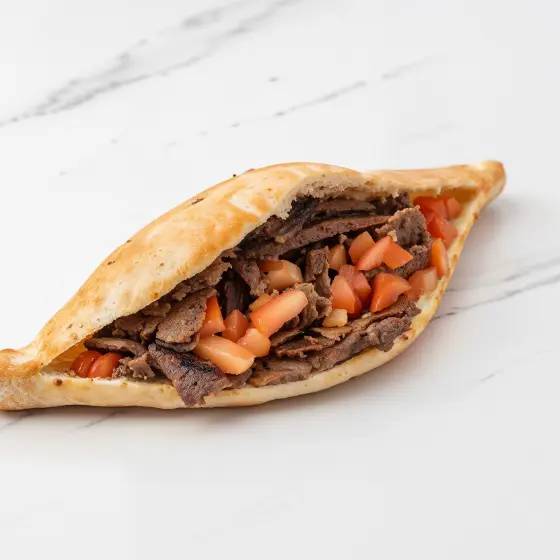 Veal Shawarma Sandwich