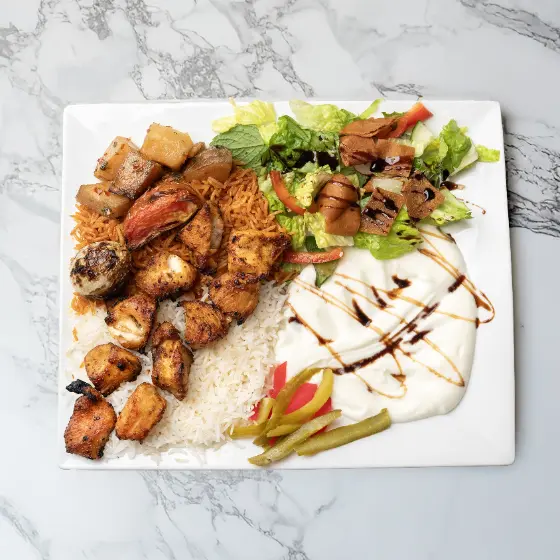 Chicken Tikka Platter