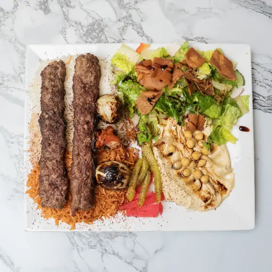 Iraqi Kebab Platter
